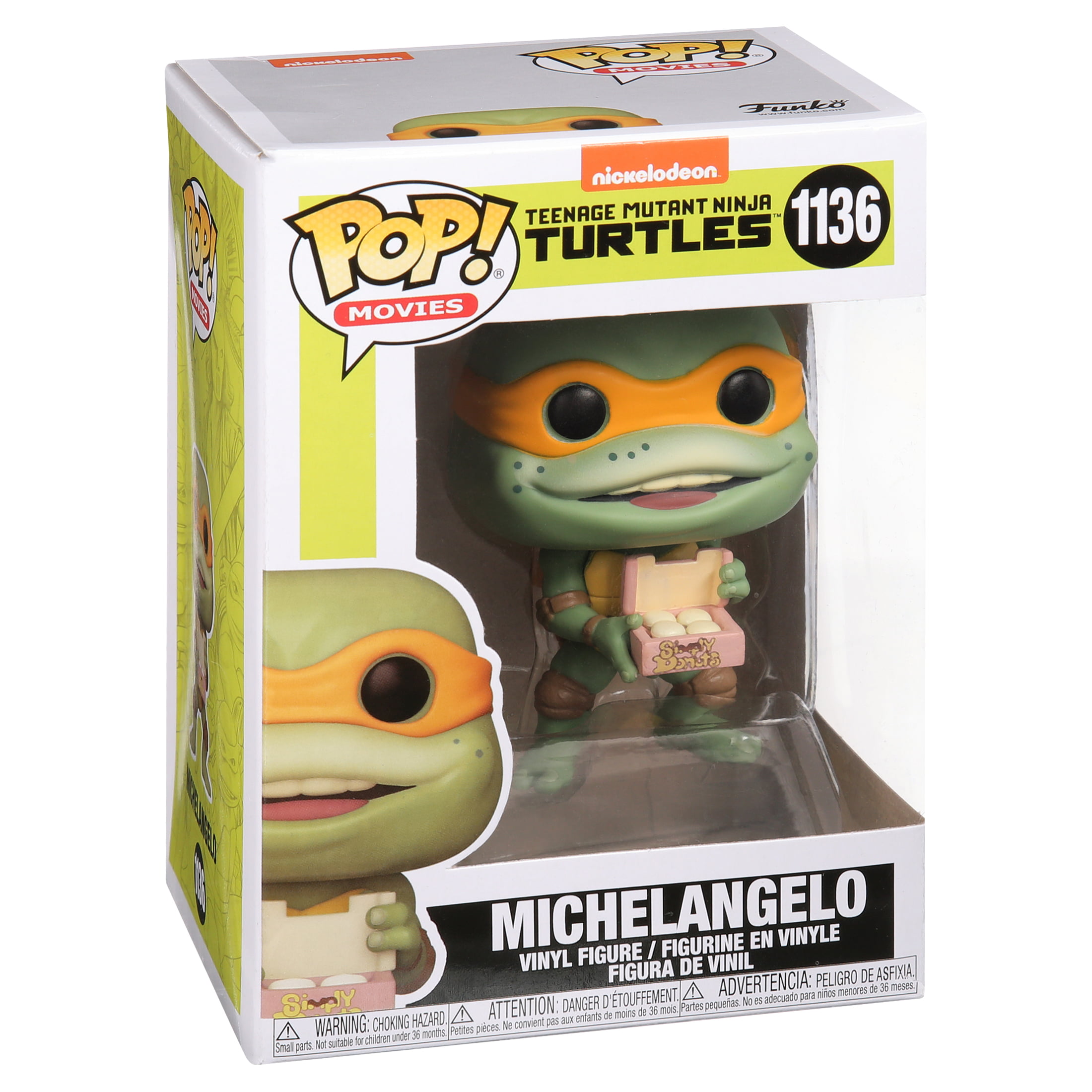 Les Tortues Ninja - Figurine POP! Michelangelo 9 cm - Figurines - LDLC