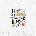 thumbnail image 4 of Inktastic This Princess is Five 5th Birthday Girls Toddler Dress, 4 of 5