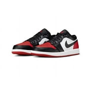 Mens Air Jordan 1 Low White/Black-Varsity Red-White (553558 161) - 11.5