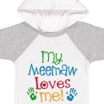 thumbnail image 4 of Inktastic Me Meemaw Loves Me Cute Boys or Girls Baby Bodysuit, 4 of 5