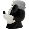 thumbnail image 2 of Eensco Steamboat Willie Minnie Mouse Sculpted Ceramic Cookie Jar 10.24in H, 2 of 8