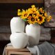 thumbnail image 4 of Jarrones blancos de cerámica china, flores cultivadas en agua, arreglo de flores secas, decoración sencilla for el hogar, 4 of 6