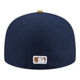 thumbnail image 4 of Men's New Era Navy/Khaki Chicago Cubs Two-Tone Color Pack 59FIFTY Fitted Hat, 4 of 5