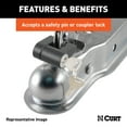 thumbnail image 4 of Curt Manufacturing Cur25101 Class 3 5000 Gross Load 2" Ball A-Frame Coupler, 4 of 4