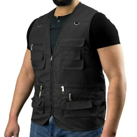 Game Multi Pocket Utility Vest XX-Large  Black