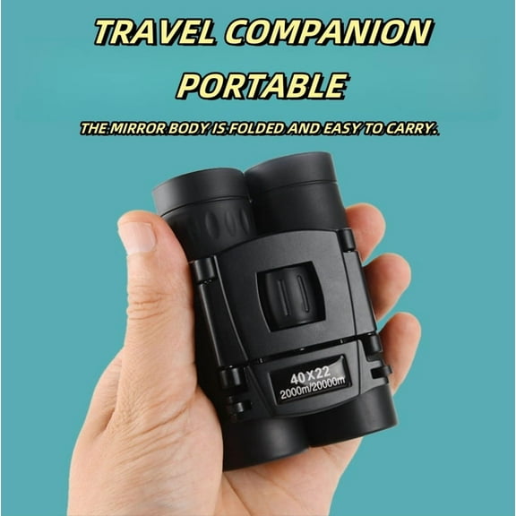 40x22 Zoom BAK4 HD Telescope Professional Powerful Binoculars Long Range Portable Monocular Optics For Camping Outdoor