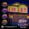 thumbnail image 6 of Monster Smart Outdoor 150 ft RGBIC and Multiwhite Voice Control Permanent Outdoor Lights, 6 of 10