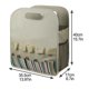 thumbnail image 5 of Bolsa para herramientas de jardinería, bolsa de tela Oxford para kit de herramientas de jardinería, herramientas portátiles de múltiples bolsillos, organizador de café a cuadros, café a cuadros, 5 of 5