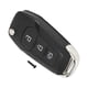 thumbnail image 1 of Carcasa de llave remota de entrada sin llave de 3 botones Unique Bargains para Ford Ka Fiesta Focus Transit, 1 of 7