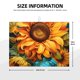 thumbnail image 2 of Balery Deep Yellow Colorful Sunflower Alfombrilla de Secado para Cocina, 18x24 Pulgadas, Súper Absorbente para Platos y Encimeras, 2 of 7