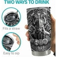 thumbnail image 6 of Viking Cup Tumbler 20oz Viking Gift for Men Vikings Stainless Steel Insulated Tumblers Coffee Travel Mug Gifts for Birthday Christmas, 6 of 7