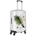 thumbnail image 4 of Leaf Initial Name X White Luggage Cover Elastic Washable Stretch Suitcase Protector Anti-Scratch Travel Suitcase Cover for Kid and Adult XL (Fit 29-32 inch suitcase), 4 of 6