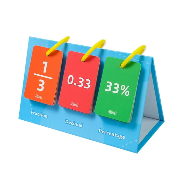 Fractions and Equivalency Flipped Chart Math Learning Flipped Chart School Math Practice Cards School Classroom Supplies
