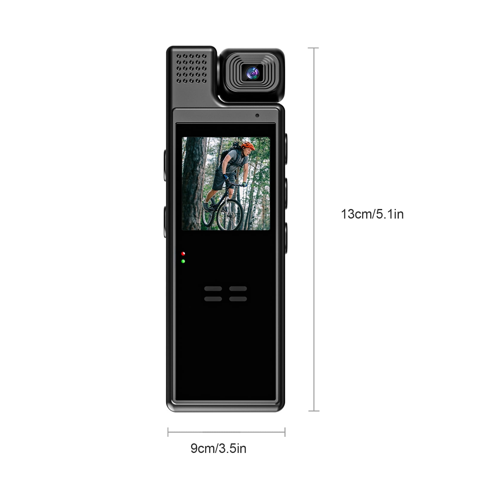 Mini 4K UHD Camera With Audio And Video Recording 180Lens Rotatable 6 Hour Battery Life Video Camera With 1.3in TFT Screen Motion Detection For Daily