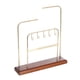 thumbnail image 5 of Soporte organizador de joyas,Joyas Pendientes Organizador Titular Rack Regalo,Base de madera de metal para de varios niveles,Soporte de exhibición para colgar collar Base de Yuyangstore Soporte organizador de joyas, 5 of 8