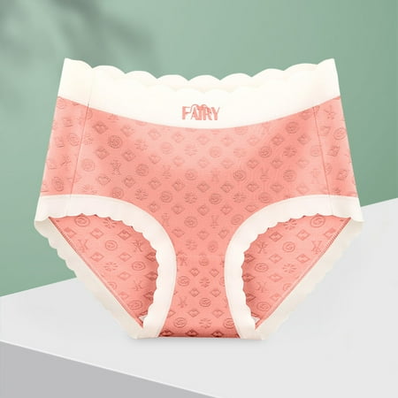 

kpoplk Panties For Women Plus Size Women High Waisted Stretch Brief Panties-Soft Breathable Underwear for Ladies(F)