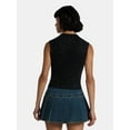 thumbnail image 3 of Madden NYC Women’s Sleeveless Sparkle Top, 3 of 5