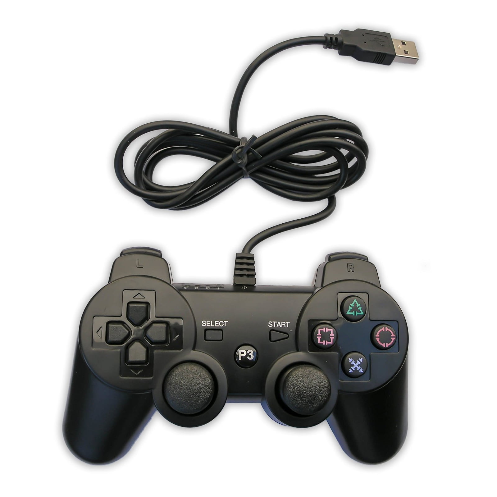 det tvivler jeg på Slid kode Tomee Mgear Wired Controller for PlayStation 3, 9255038M - Walmart.com