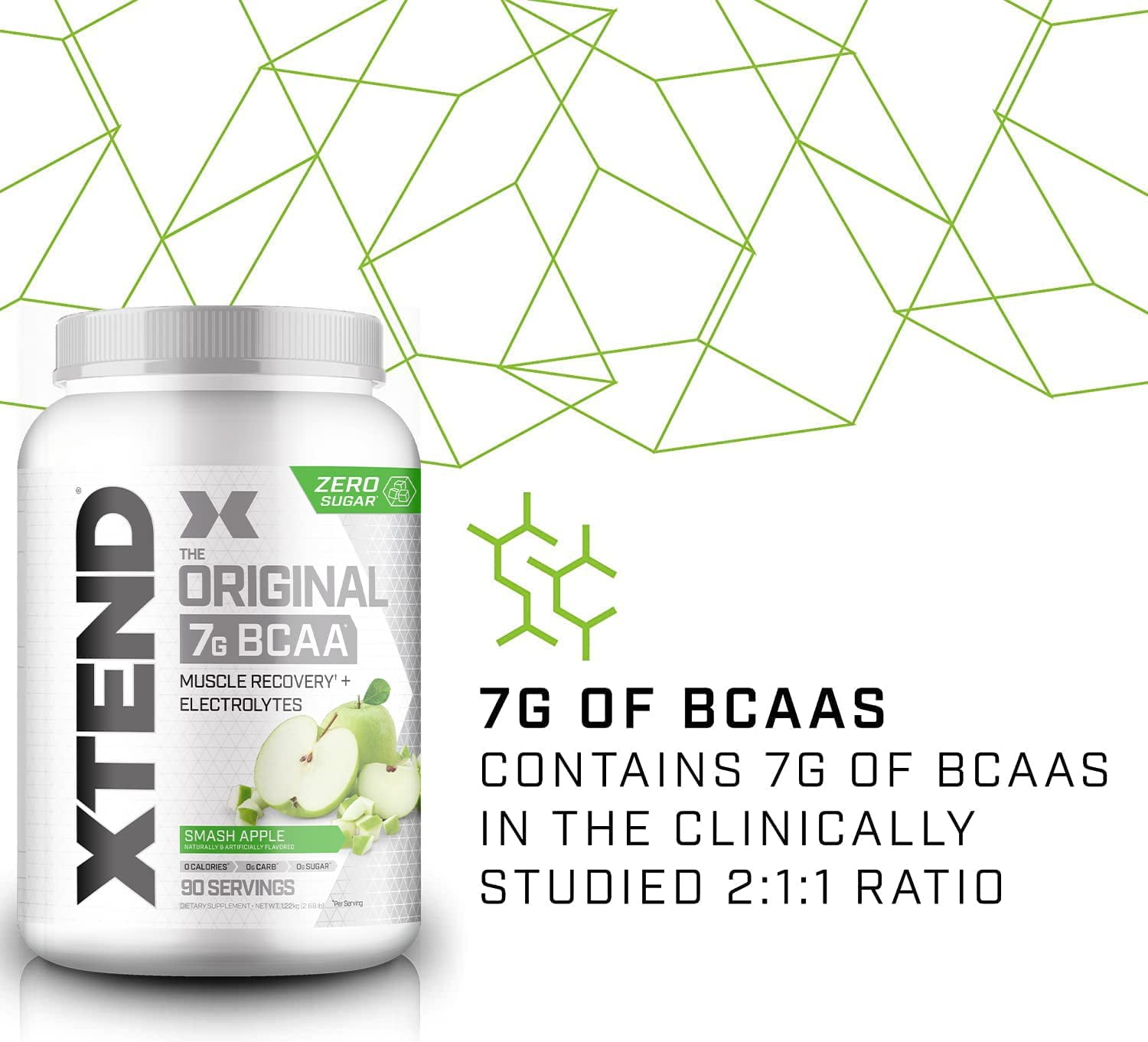 Buy XTEND Original BCAA Powder + Smash Apple + Muscle Recovery