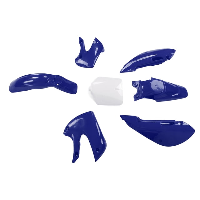 Kit de carrocería de plástico para motocicleta Ticfox 7 piezas Reemplazo para KLX110 KX65 DRZ110 RM65