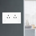 thumbnail image 2 of Intelligent WIFI Wall Socket Tempered Glass Wall Outlet Power Outlet 100-240V (AU Plug White), 2 of 8