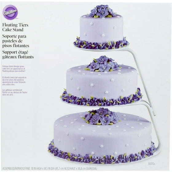 Wilton 14.5"x18" Floating Tiers Cake Stand 307710