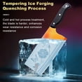 thumbnail image 2 of TJ POP Meat Cleaver Knife, 7.16-Inch Ultra Sharp Chopping Knife, 30Cr13 Steel Blade, 2 of 8
