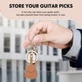 thumbnail image 4 of WEUVEB Lightweight PU Guitar Picks Storage Holder with Keychain Keeps Guitar Picks Safe and Organized, 4 of 8