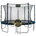 thumbnail image 1 of Outdoor Heights 16 ft Round Trampoline Set with Safety Enclosure System - Starry Night, 1 of 8