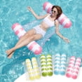 thumbnail image 1 of Flotadores tipo hamaca para piscina, tipo Sloosh Strip, 4 paquetes para adultos, 1 of 8