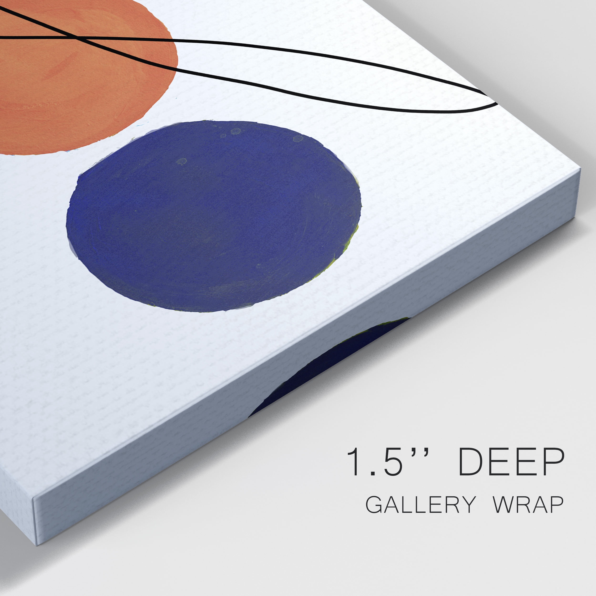 Millenium Geo Abstract Premium Gallery Wrapped Canvas - Ready to Hang - 24 x 36