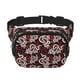 thumbnail image 1 of Balery Snake And Rose Mochila Cinturón para Mujeres y Hombres, Bolsa de Cintura Impermeable de Doble Capa con Correa, 1 of 9