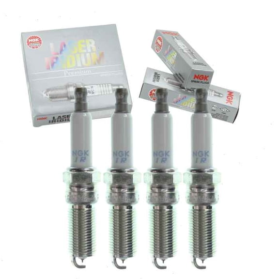 4 pc NGK Laser Iridium Spark Plugs compatible with Saturn Sky 2.4L L4 2007-2010