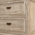 thumbnail image 2 of HomeRoots 524588 37 in. Cream Solid Wood Four Drawer Chest, 2 of 5