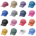 thumbnail image 3 of Gorra de béisbol con letras bordadas, estilo retro, estilo retro, artístico y versátil, 3 of 6