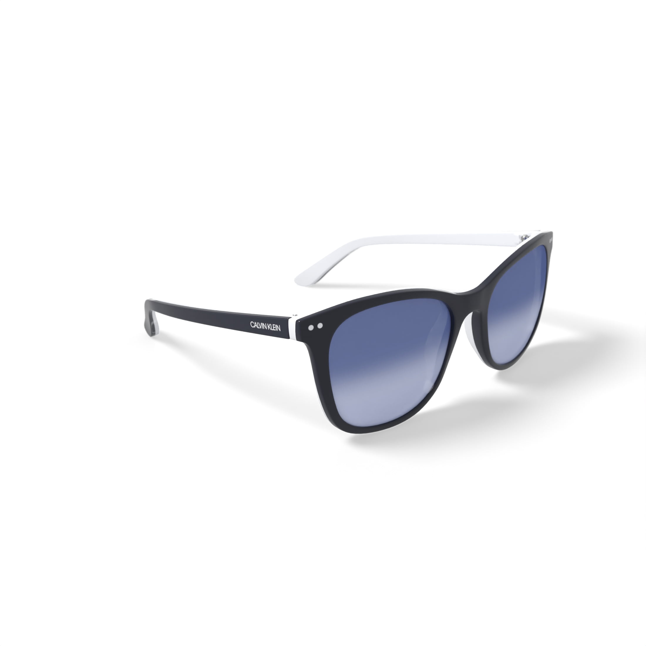 Calvin Klein Women's Rx'able Fashion Sunglasses, CK18510SG, Black, 57-18-135, with Case