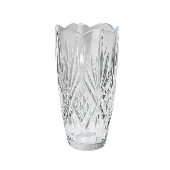 Serene Spaces Living Classic Glass Cylinder Vase for Flowers, Gifts