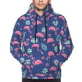 thumbnail image 4 of Hoodies for Men - Leaves Bird Long Sleeve Comfrt Men'S Fashion Hoodies & Sweatshirts, Sweatshirts for Men Hoodies Pullover Clothing Clothes with Pouch, 4 of 7
