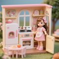 thumbnail image 1 of SKISUNO 2 Sets Mini Kitchen Utensils Alloy Dollhouse Kitchen Decor Enthusiasts, 1 of 7