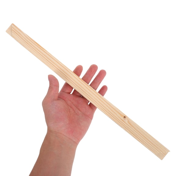 CTIRCHIU Beige Natural Wood Canvas Stretcher Bars Frame for Oil Paintings and Poster Displays