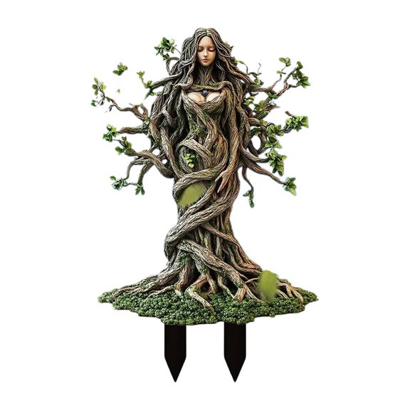 Acrylic Forest Garden Stacking Decor, 11.7 x 6.63 Inches, Adds a Dreamy Atmosphere to Your Space, Perfect for Desktop, Windowsill, or Courtyard Display