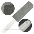 Salvmary Toilet Pumice Stone with Handle 1 Piece Natural Pumice Stone