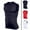 Black, variant on Sports Vest For MenStretch TightFitnessClothesGymnasiumTrainingRunning Speed Dry