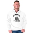 thumbnail image 5 of Delay Talking Until After Game Sports Hoodie Hooded Sweatshirt Men Brisco Brands L, 5 of 6