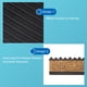 thumbnail image 5 of 12 Paquetes de Almohadillas de Aislamiento de Goma Anti-Vibración Estriadas de 2" de Largo x 7/8" de Grosor, Almohadillas Cuadradas Anti-Vibración con Capa de Corcho, 5 of 7