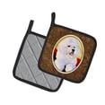 thumbnail image 2 of Caroline's Treasures Bichon Frise Pair of Pot Holders, 2 of 2
