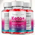 thumbnail image 3 of True Keto Fusion Maximum Strength ACV Gummies Advanced Apple Cider Vinegar Supplement 1000MG Formula 120 Gummies, 3 of 8