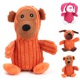 thumbnail image 2 of Pet Plush Toy Creative Animal Shape Interactive Dog Teething Toy Pet Squeaky Toy, 2 of 8