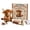 Highland cattle, variant on Misright DIY Animal Sewing Crafts Set DIY Patchwork Animal Kits for Adults Beginner