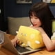 thumbnail image 5 of Almohada de peluche Goylmc con forma de queso, tamaño mediano, 5 of 7